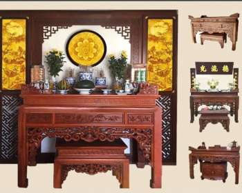 Bàn thờ gỗ hương đá TH003