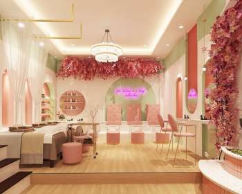 Thiết kế tiệm nails Choo 36m2 tại Quận 1 - Hồ Chí Minh