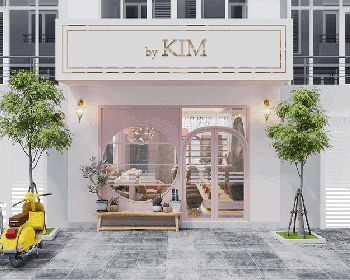 Thiết kệ tiệm nails Kim siêu hot hit tại Quận 2 - HCM 