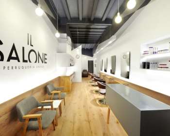 Thiết kế - Thi công salon tóc với phong cách đơn giản cho anh trai ở Quận 3 - HCM