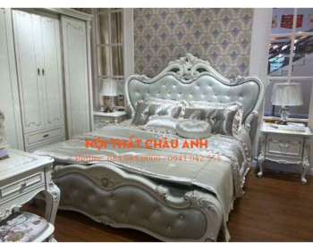 Giường ngủ tân cổ điển GNCA0013