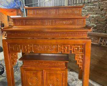 Bàn thờ tam cấp gỗ sồi Nga BT190