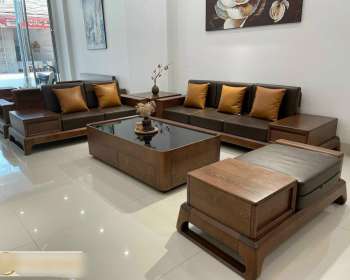 Sofa 3 Ngăn Kéo Gỗ Sồi Nga Tại Nhà Anh Bắc Ởt Thanh Hóa FB 072