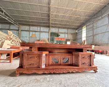 Kệ Tivi gỗ sồi nga KT053