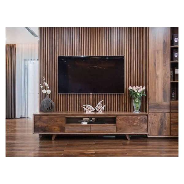 KỆ TIVI GỖ SỒI NGA PHONG CÁCH HIỆN ĐẠI _TH0018