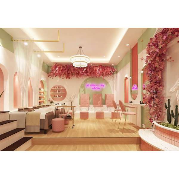 Thiết kế tiệm nails Choo 36m2 tại Quận 1 - Hồ Chí Minh