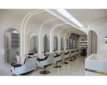 Thiết kế - Thi công salon tóc cao cấp tại Nhà bè - HCM