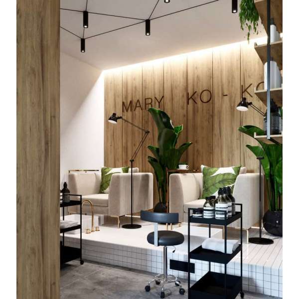 Thiết kế - Thi công tiệm nails Marry Nails nhẹ nhàng tại Biên Hòa - Đồng Nai