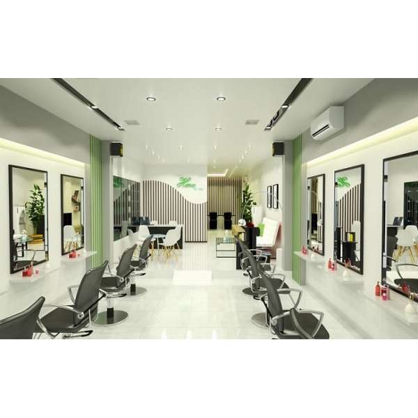 Thiết kế - Thi công tiệm salon tóc phong cách bình dân tại Quận 10 - HCM