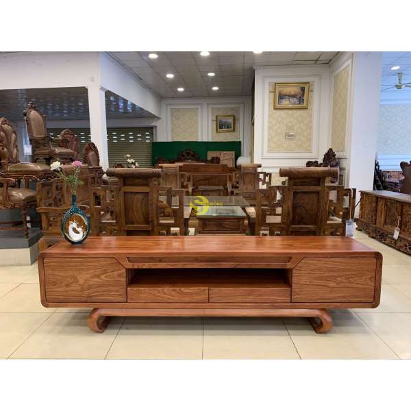Kệ Tivi gỗ sồi nga KT051