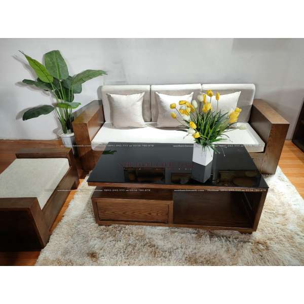Sofa văng gỗ hiện đại BG297