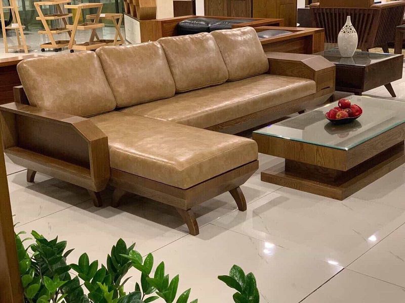 Lựa chọn sofa gỗ phòng khách - Hình 2